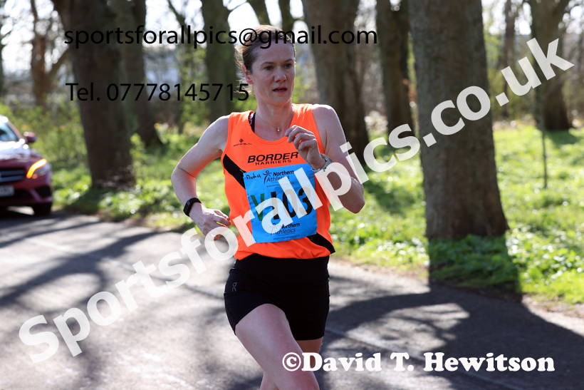 Senior Womens 6 Stage Road Relay, 2026 Northern Mens 12 and Womens 6 Stage Road Relays and Young Athletes 5k, Sheepmount Stadium, Carlisle. Photo: David T. Hewitson/Sports for All Pics